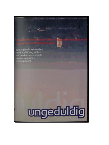 Cover der ungeduldig-DVD